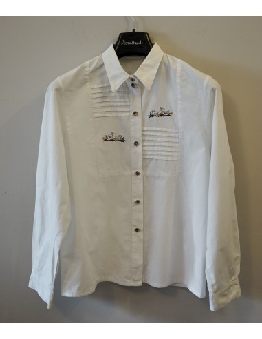 CAMICIA STILE TIROLESE  tg 44/46 Alphorn